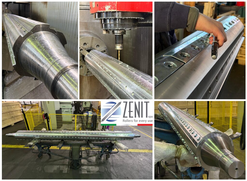 Rulli in acciaio tissue Perforatore girevole