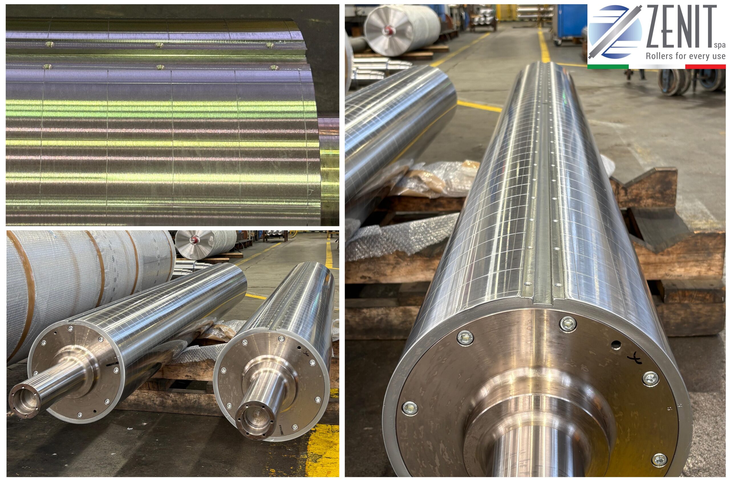 Rulli per macchine da stampa - porta clichè